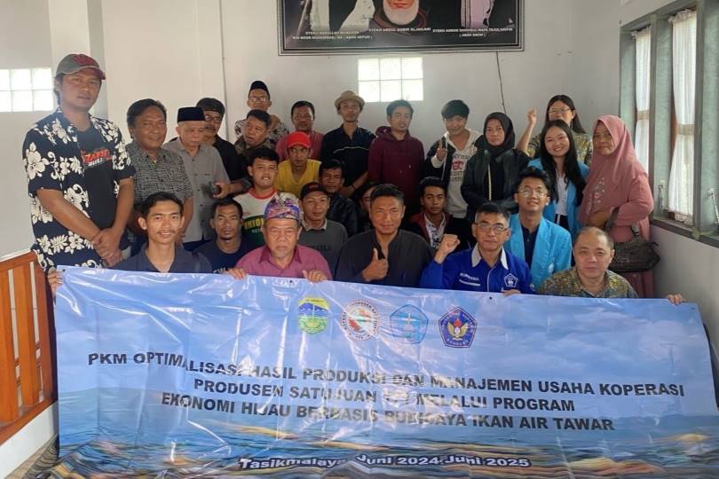 Pengabdian Budidaya Ikan Tanjungkerta