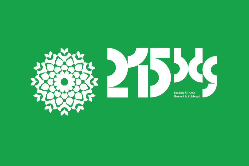 Logo Hari Jadi Ke-215 Kota Bandung Resmi Diluncurkan, Ada Sosok Floral