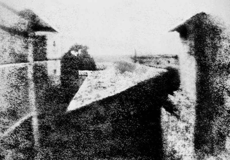 View from the Window at Le Gras (Niepce 1927)